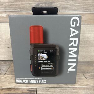 Garmin inReach Mini 3 Plus GPS Satellite Communicator SOS Bluetooth Black/Red